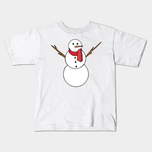 Snowman Kids T-Shirt